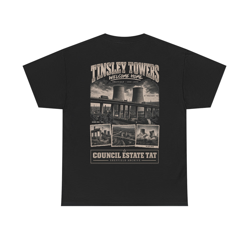 TINSLEY TOWERS — Sheffield Archive Heavy Cotton T-Shirt