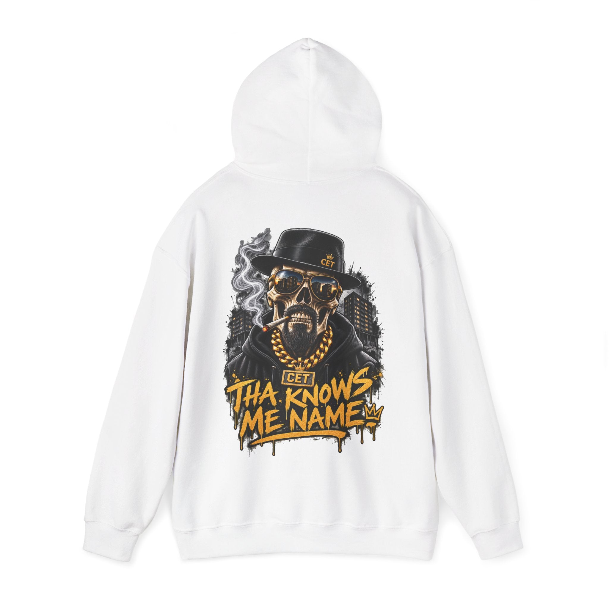 Tha Knows Me Name – Premium CET Graphic Hoodie