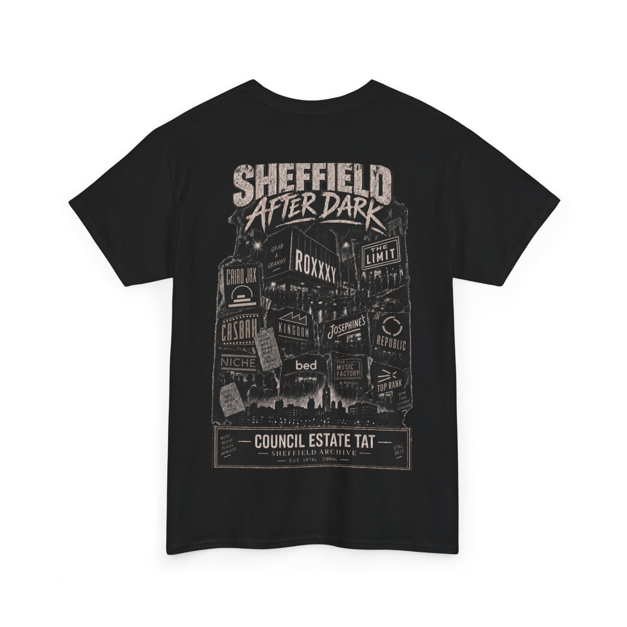 SHEFFIELD AFTER DARK — Sheffield Archive Heavy Cotton T-Shirt