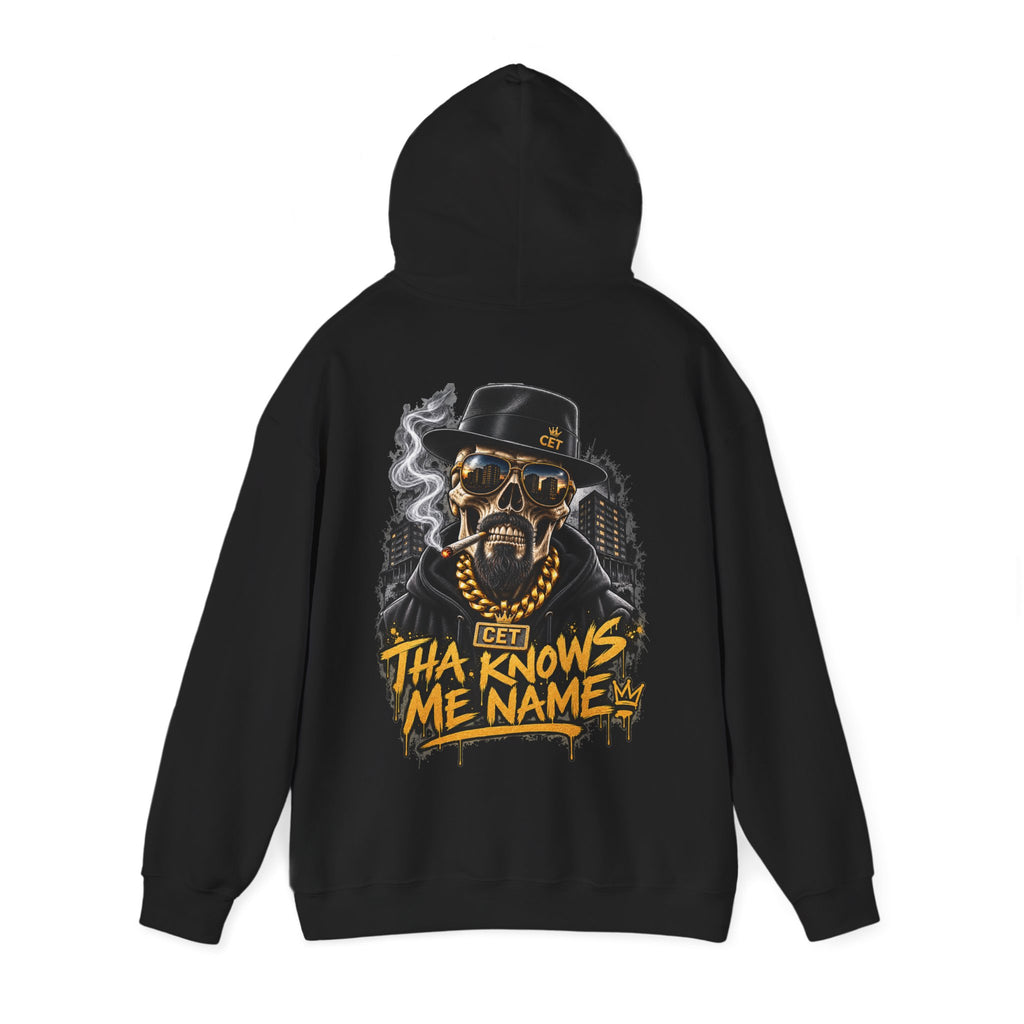 Tha Knows Me Name – Premium CET Graphic Hoodie