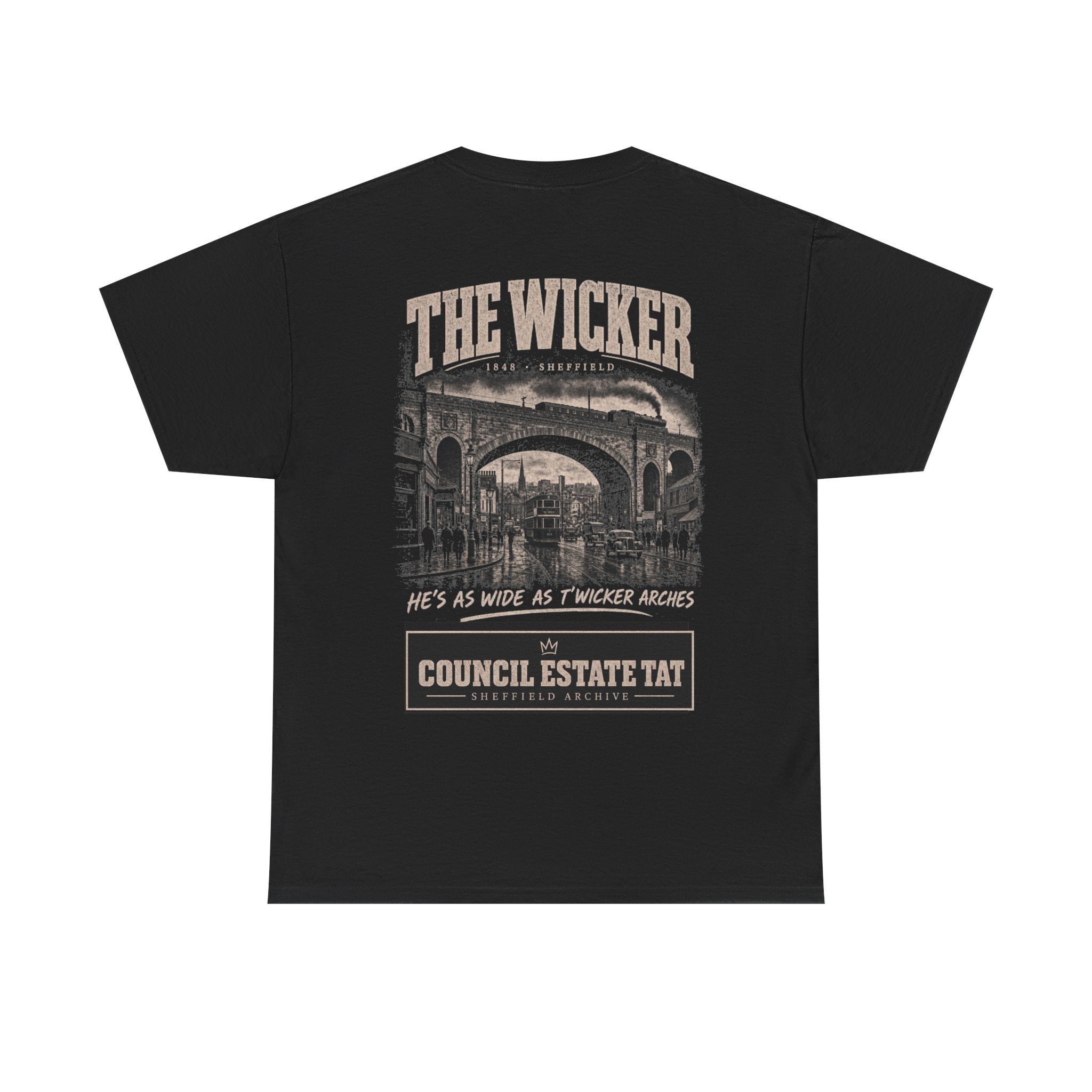 THE WICKER — Sheffield Archive Heavy Cotton T-Shirt