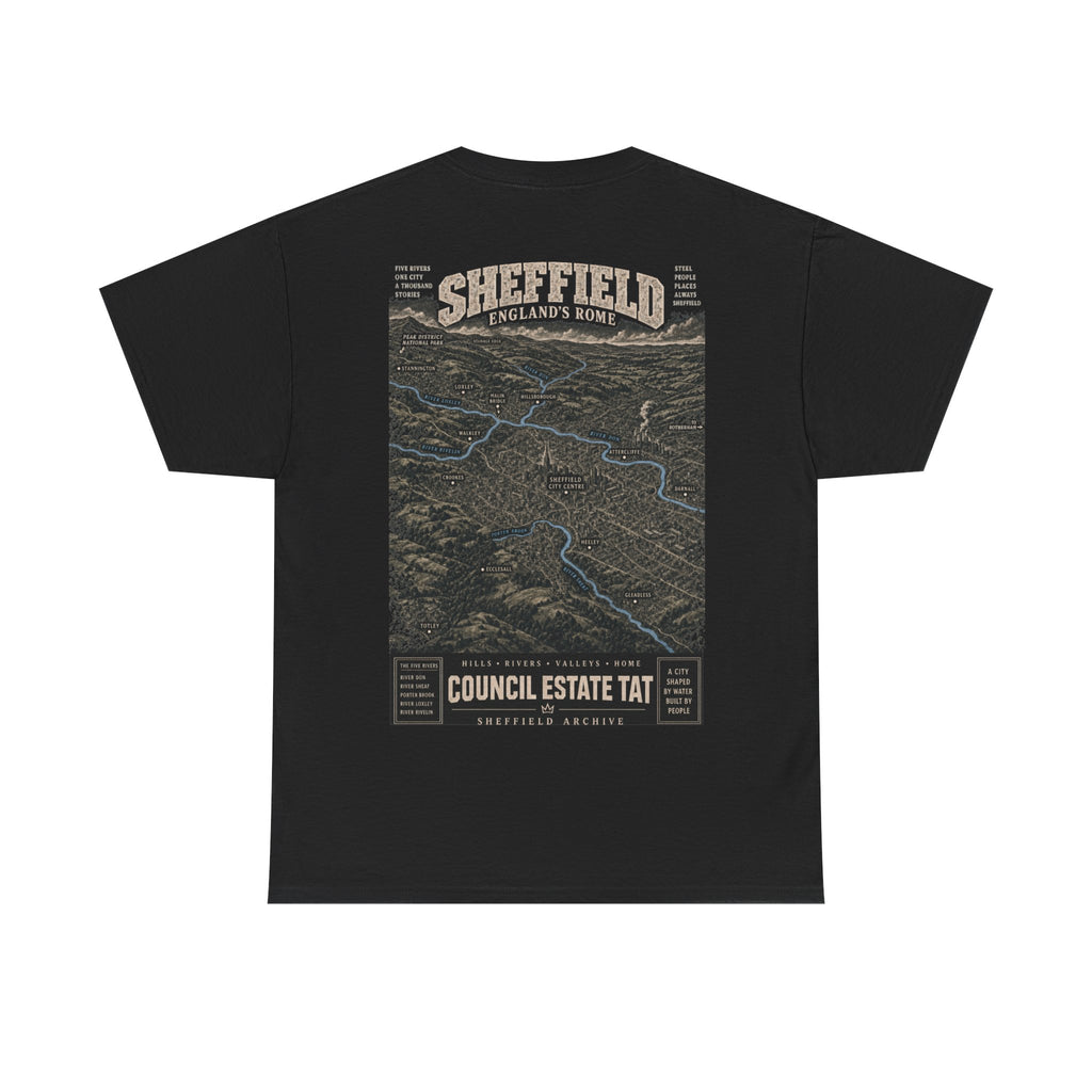 ENGLAND’S ROME — Sheffield Archive Heavy Cotton T-Shirt
