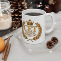 Council Estate Tat Gold Crest Mug — 11oz & 15oz
